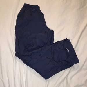 Blue Nike joggers pants